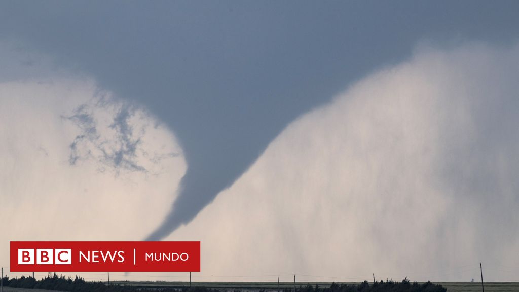 Tornados: cómo se está ensanchando el "corredor de los tornados" en Estados Unidos - BBC News Mundo