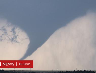 Tornados: cómo se está ensanchando el "corredor de los tornados" en Estados Unidos - BBC News Mundo