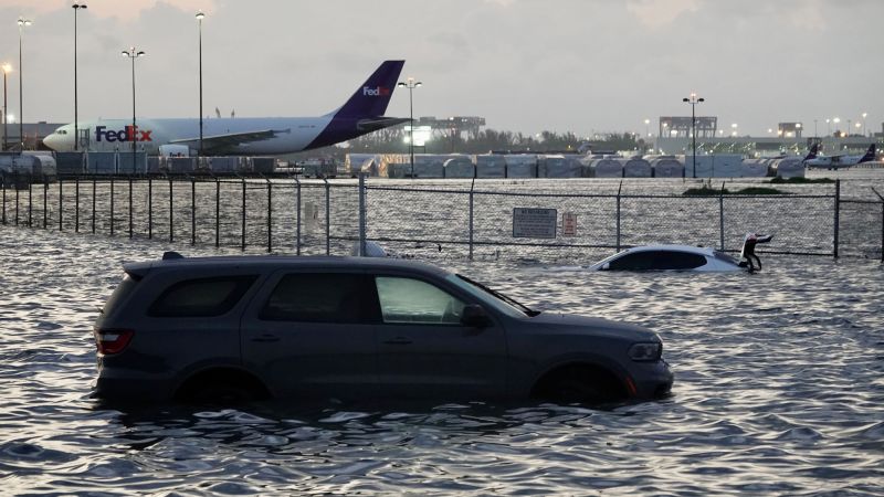 Fort Lauderdale airport reopens after rain brings devastating floods | CNN