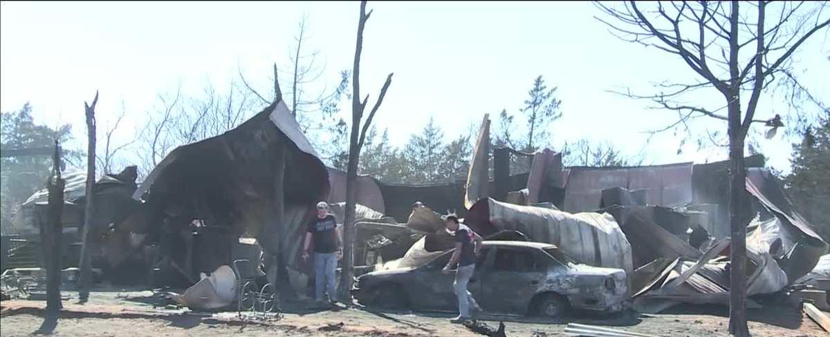 OKC Fires: Logan County deals with damage caused by wildfires