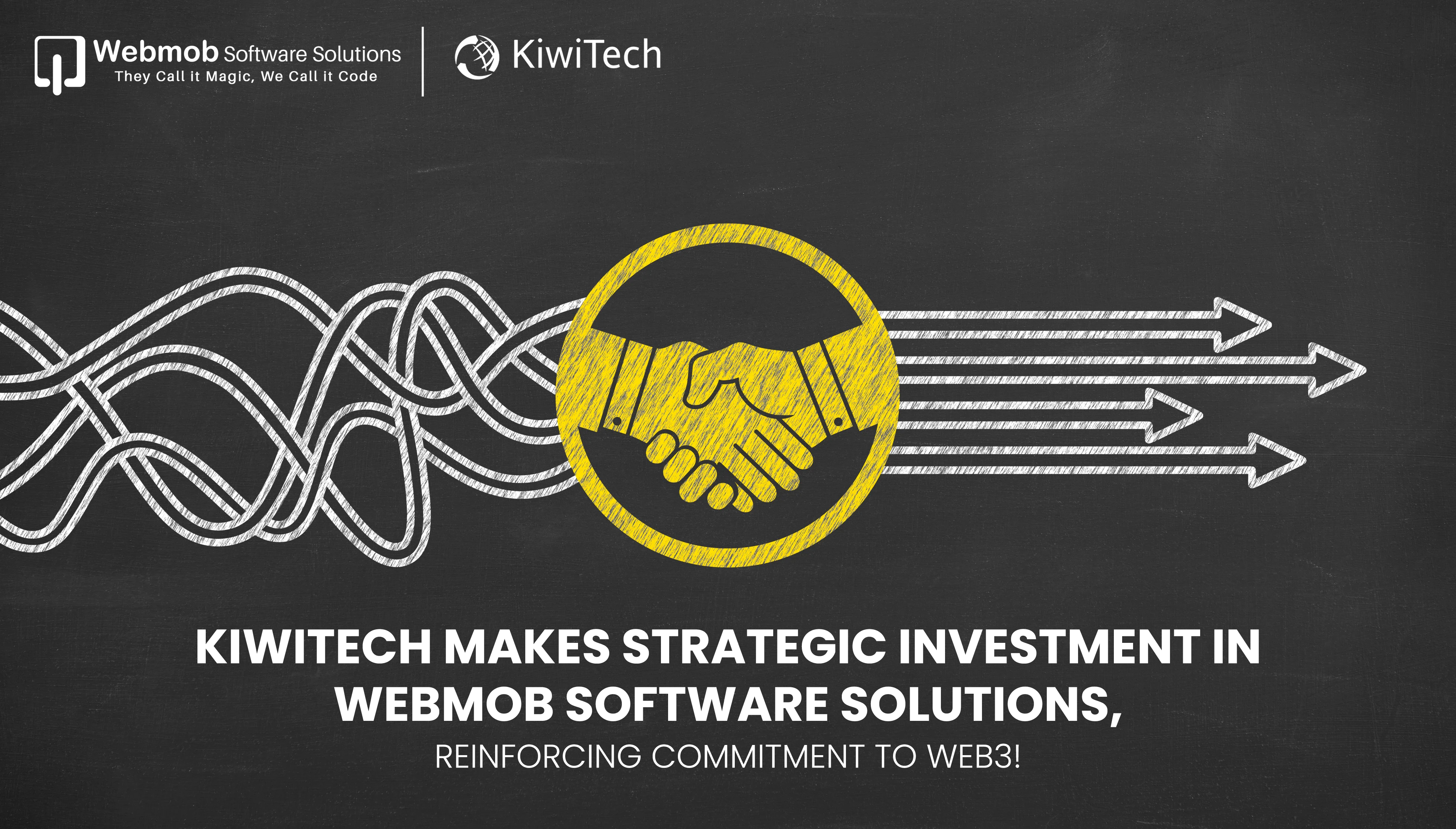 KiwiTech Makes Strategic Investment in WebMob Software Solutions, Reinforcing Commitment to Web3