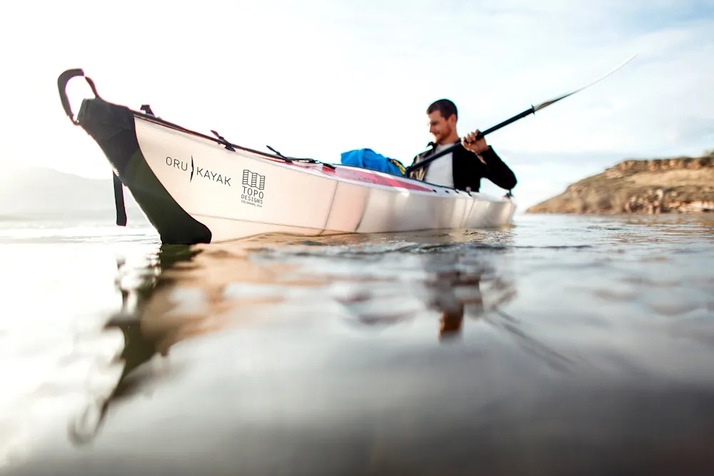 Topo Designs x Oru Kayak Collaboration Beach LT Kayak