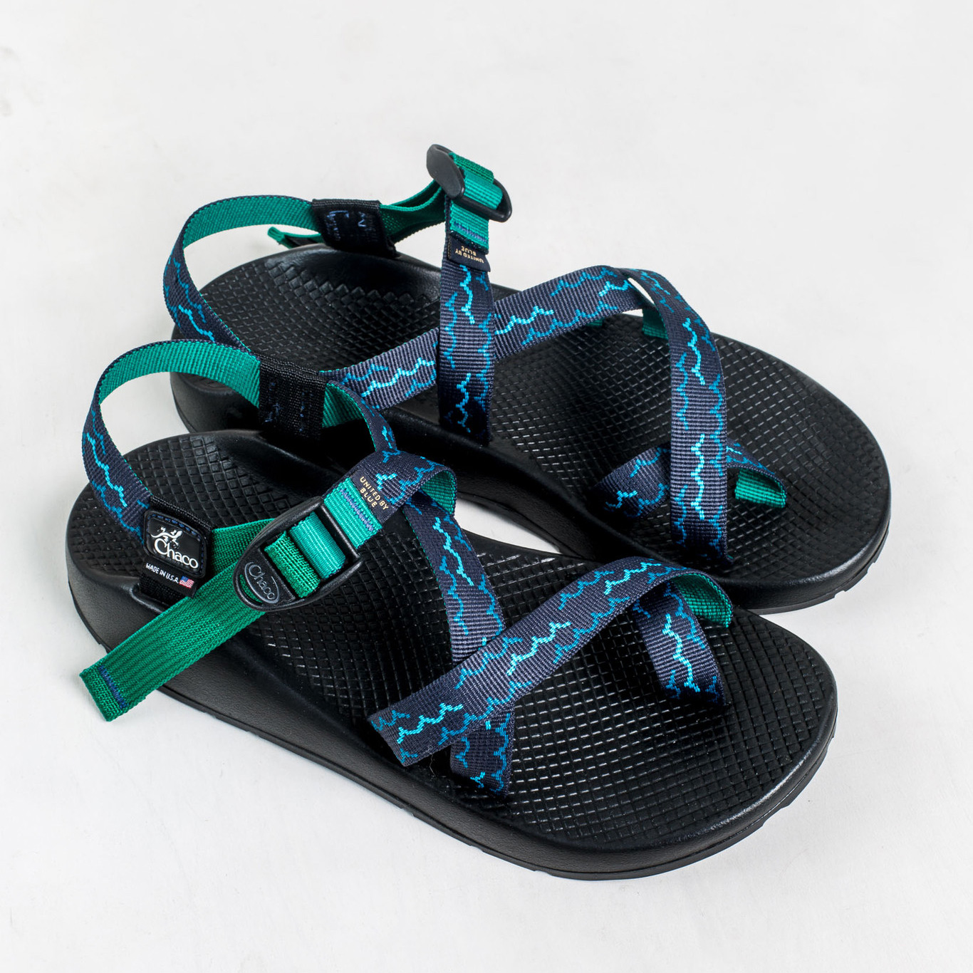 chaco sandals blue