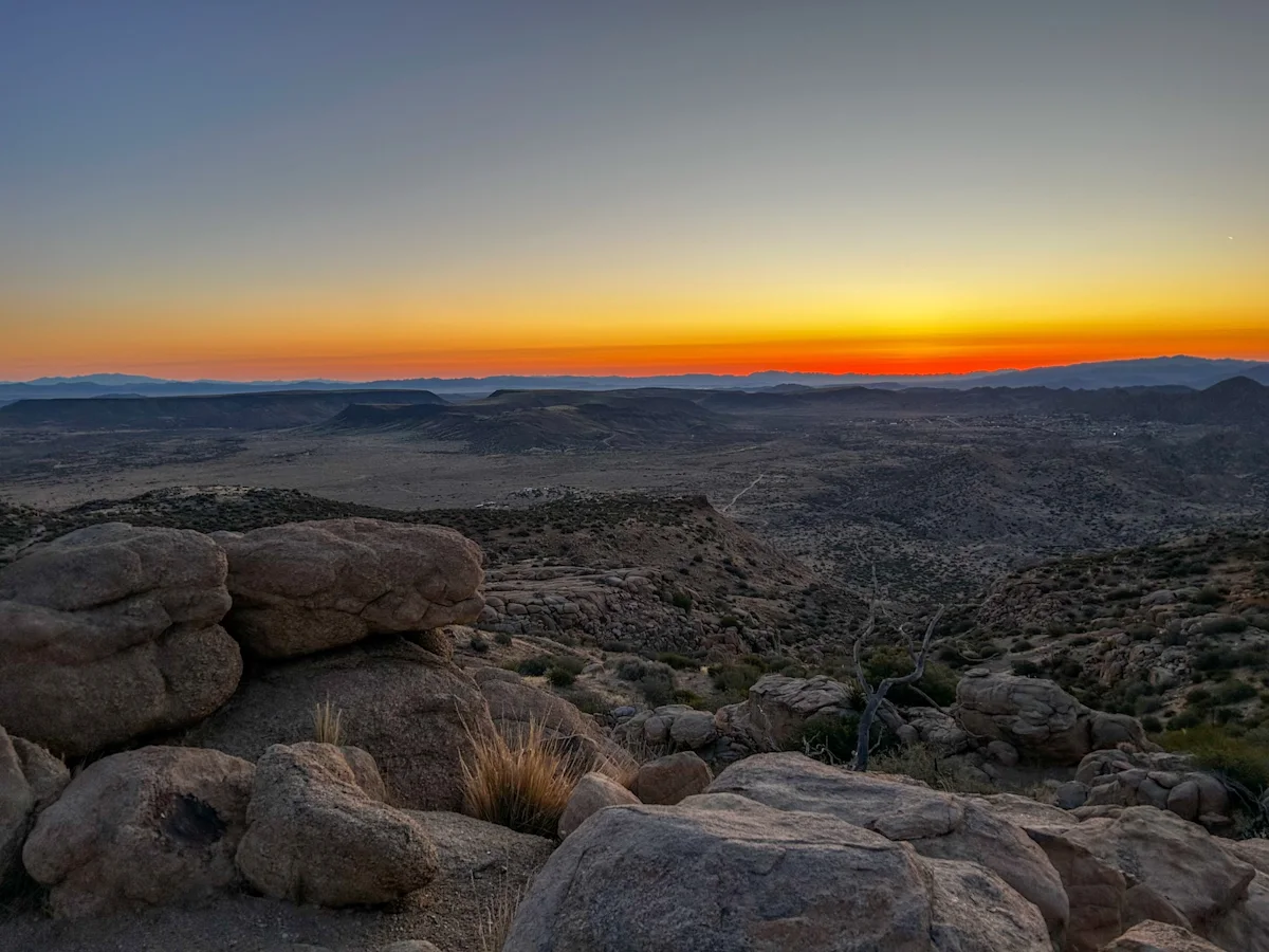 national-parks-california-Joshua-Tree-sunset-rocks