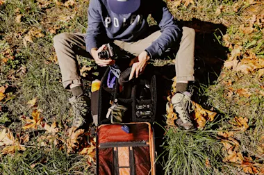 Camera Backpack, $250