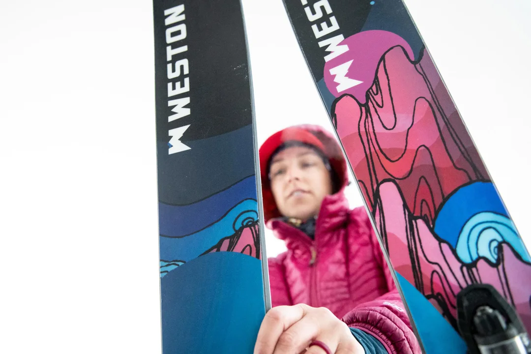 weston-summit-skis-brooklyn-bell-detail
