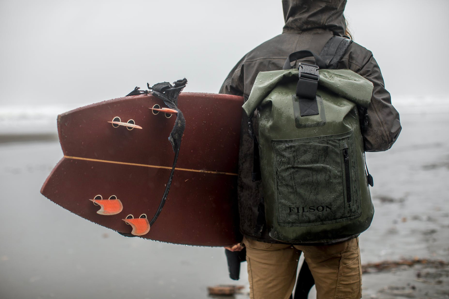 Outdoor Waterproof Dry Bag River Trekking Floating Roll-top Backpack C9Y9 