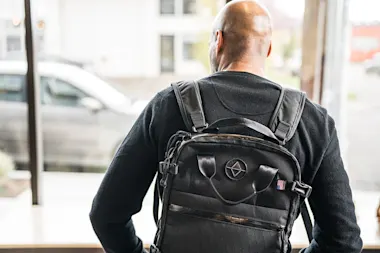Weekender Meeting Bag, $130