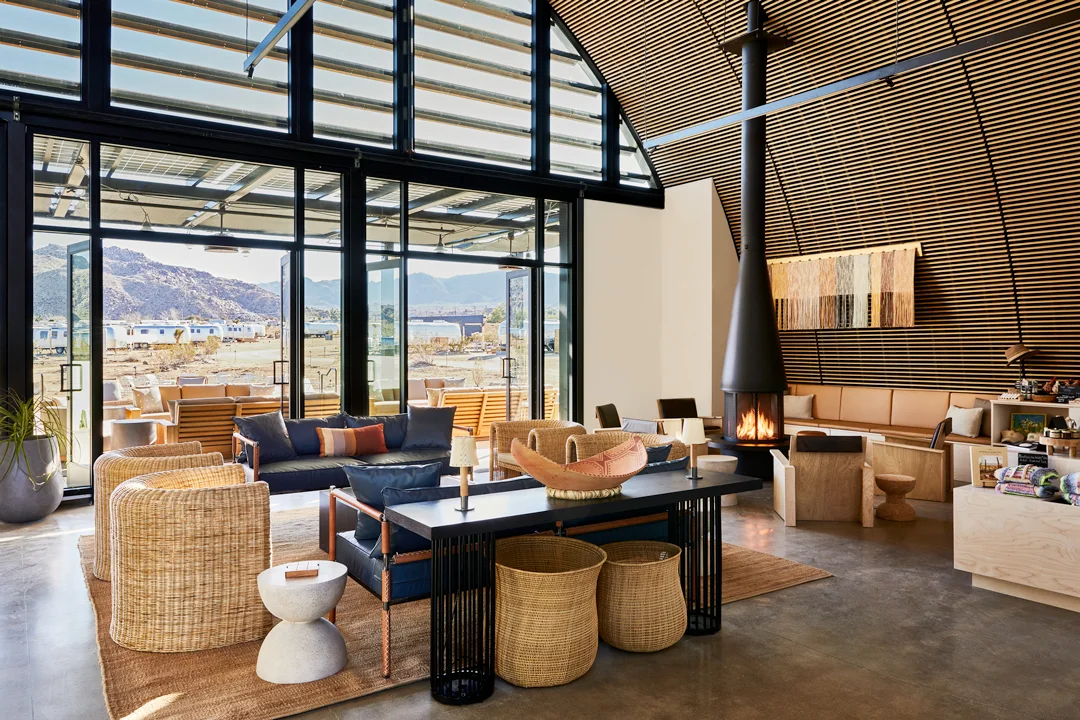 AutoCamp-Joshua-Tree-Clubhouse-Fire