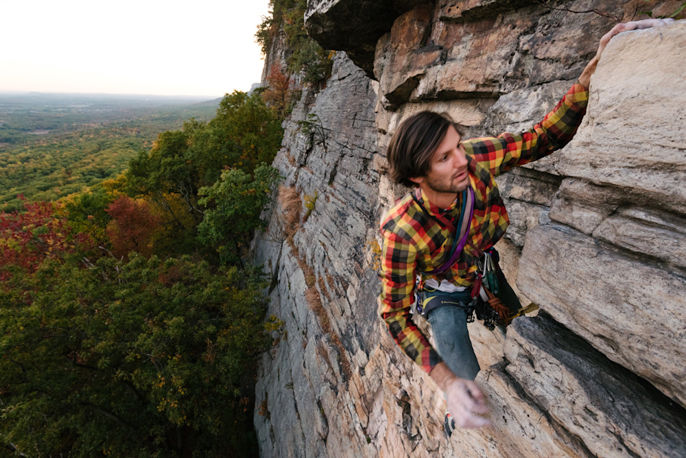 Trad Climbing Shockley’s Ceiling, The Gunks, NY Field Mag
