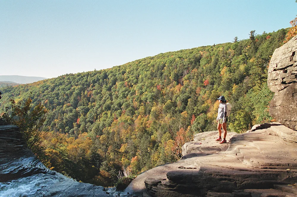 Chasing Waterfalls & Fall Foliage in New York's Catskill Mountains