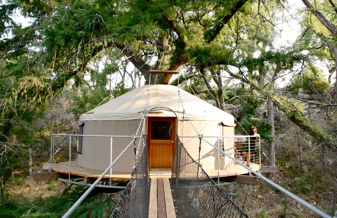 cypress-valley-treehouses-spicewood-texas-yurt