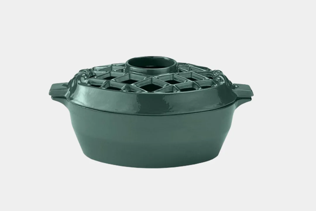 llbean-lattice-stovestop-steamer-forest-green