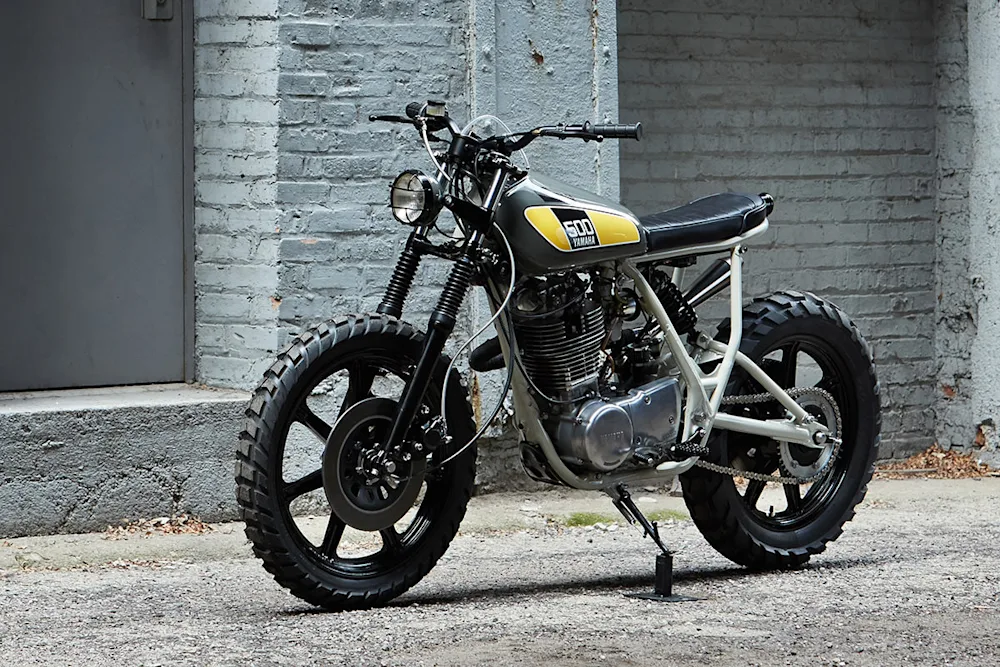 Federal Moto's Custom 1978 Yamaha SR500 Urban Scrambler