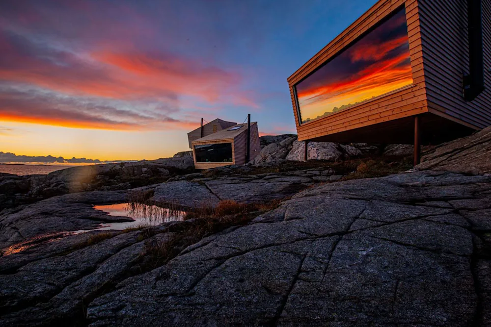 Norway's Flokehyttene Cabins Are Small in Scale But Have Big Views