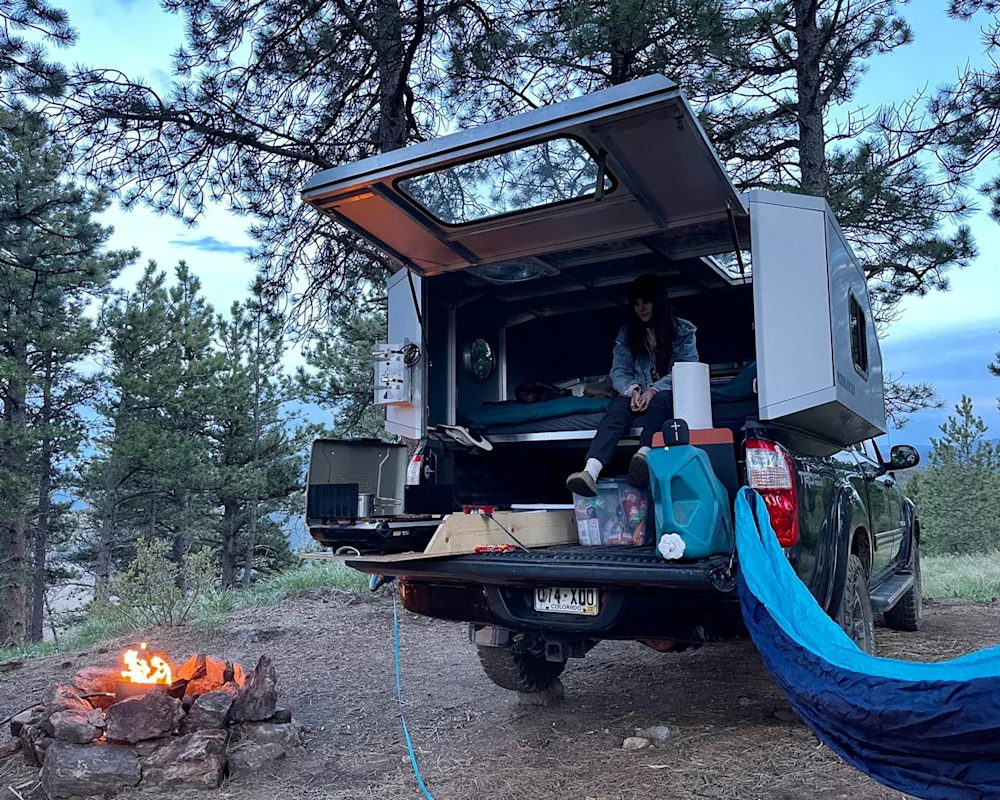 The Radica MoonLander Truck Camper Is a Game Changer for Space & Style