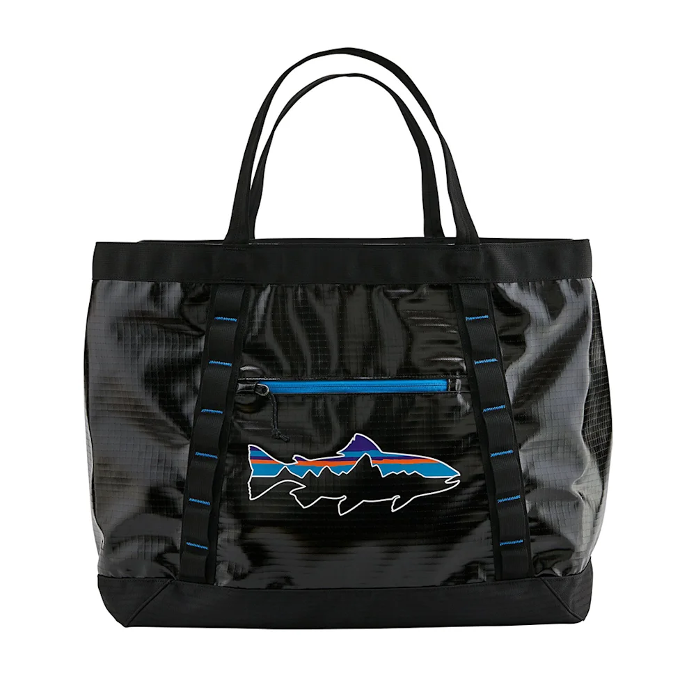Patagonia Releases 100% Recycled Poly Black Hole Gear Tote 61L