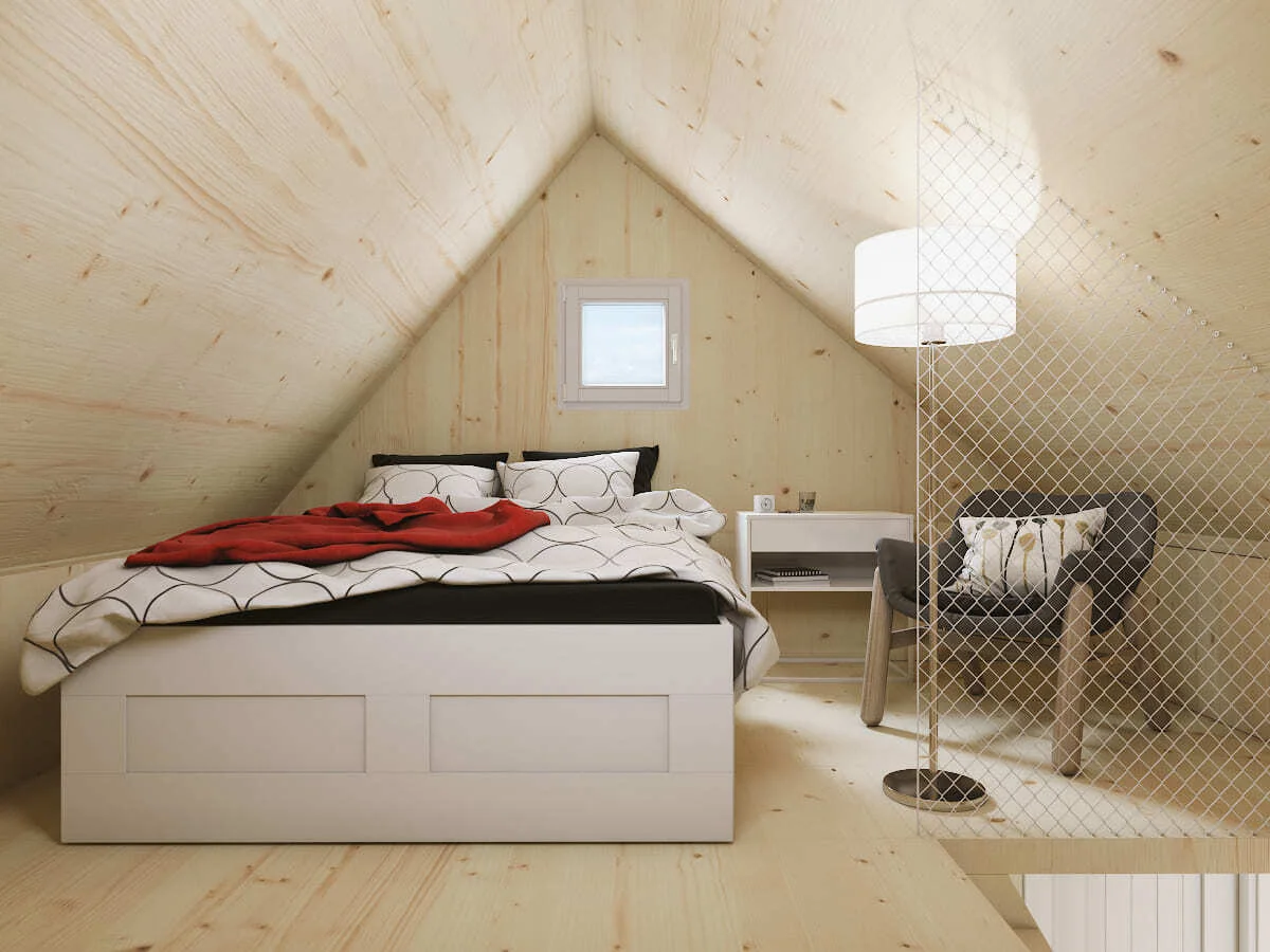 Brette-Haus-Folding-Cabin-loft
