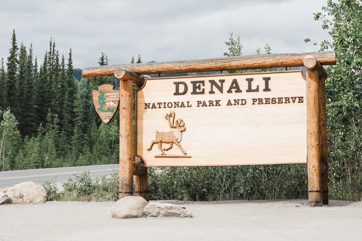karthika gupta denali camping park sign