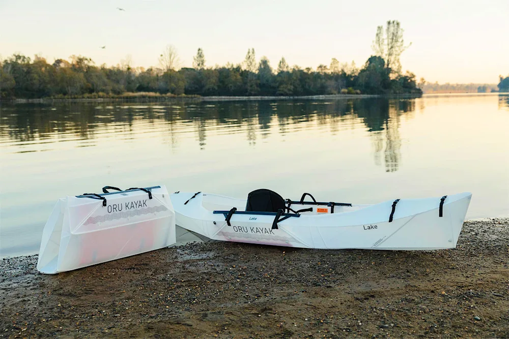The Oru Kayak Lake Is an Ultralight Kayak That Fits in Your Car