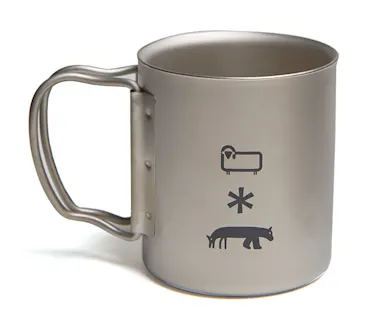 Titanium Snow Peak Mug
