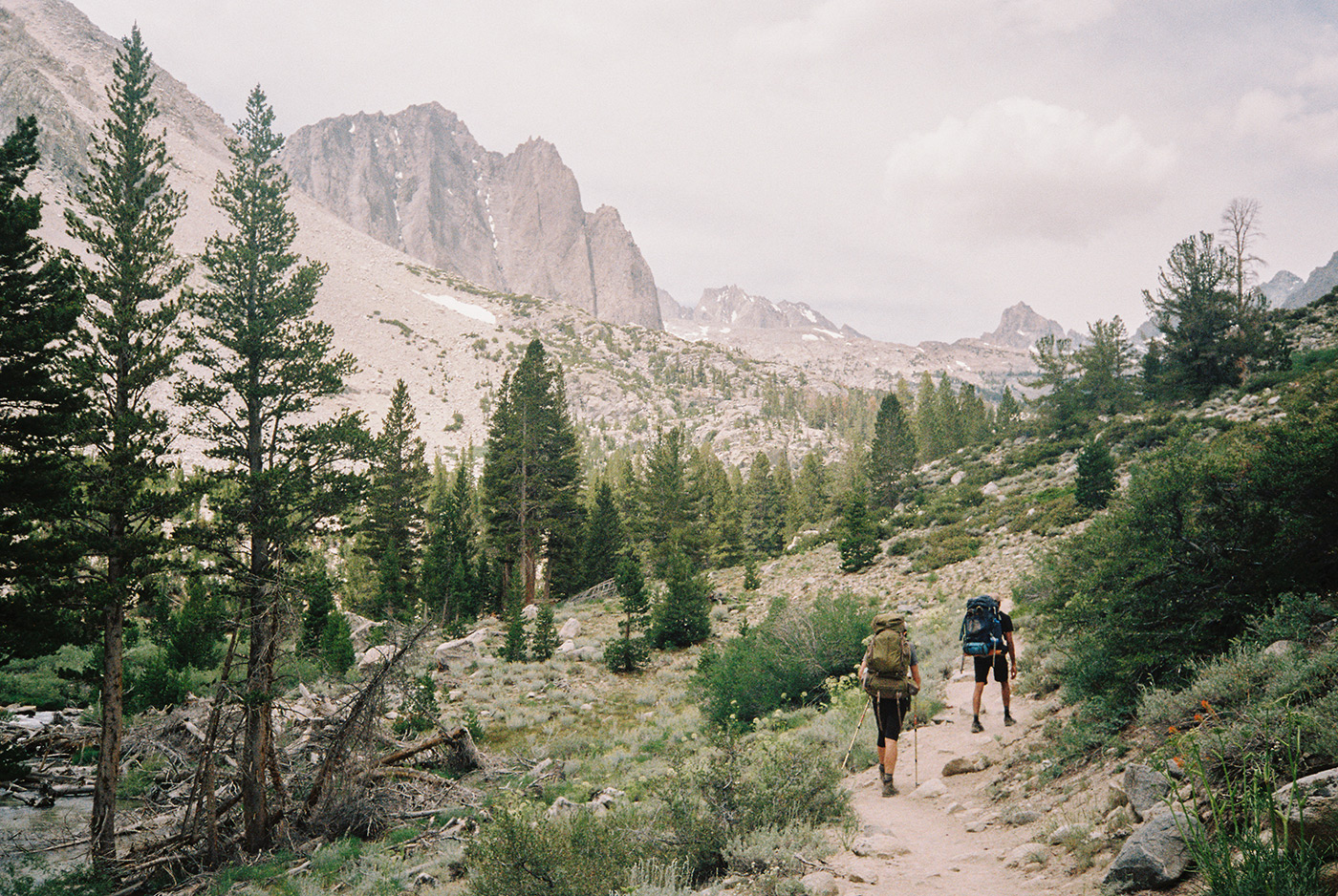 Two day backpacking clearance trip