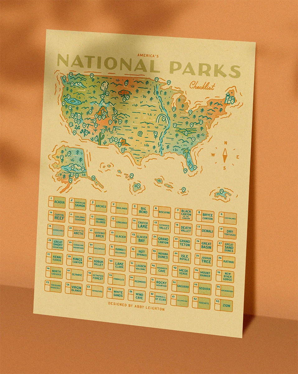 Abby-Leighton-National-Park-Checkoff-Map