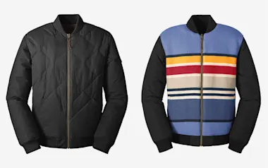 men's reversible Skyliner in black