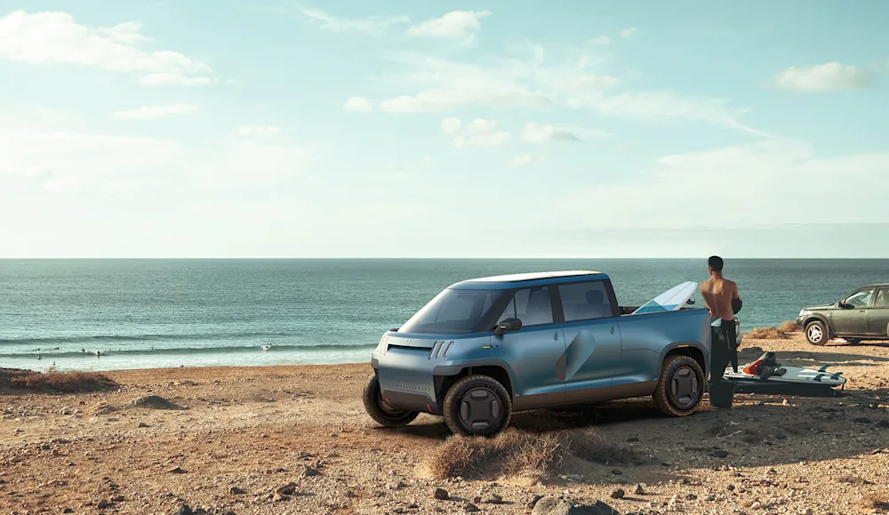 The TELO Truck Is a New, Compact EV for the Adventurous City Dweller
