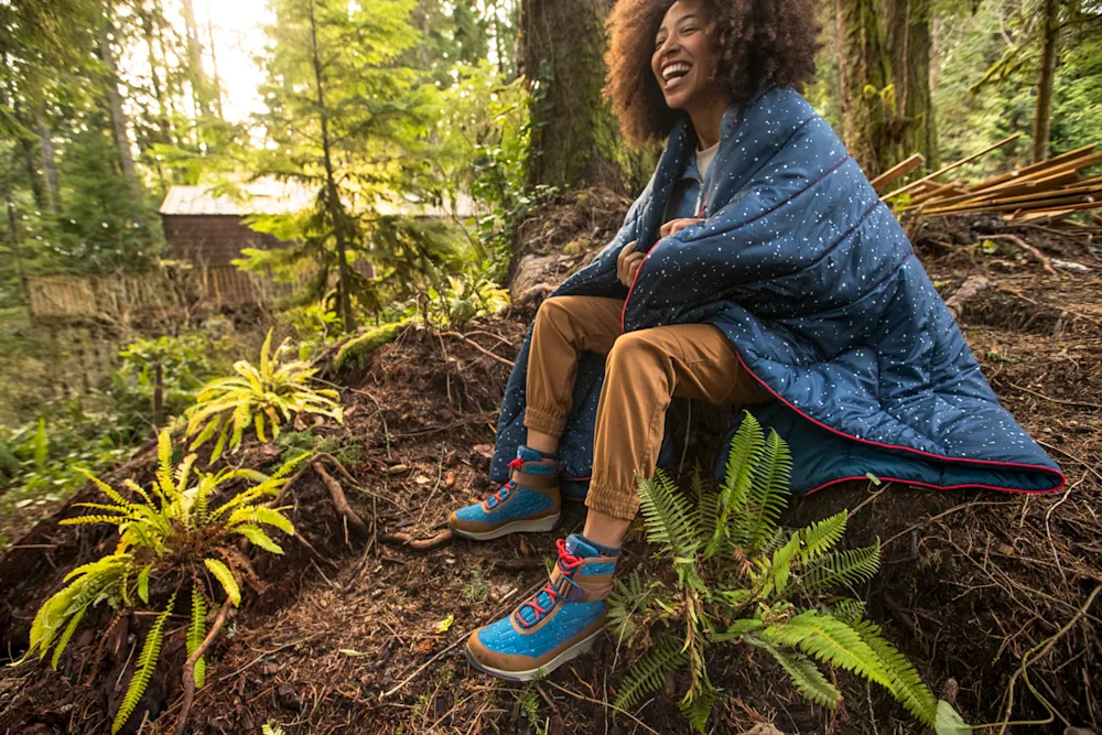 Rumpl & Chaco Keep It Old School with New Blanket & Boot Collab
