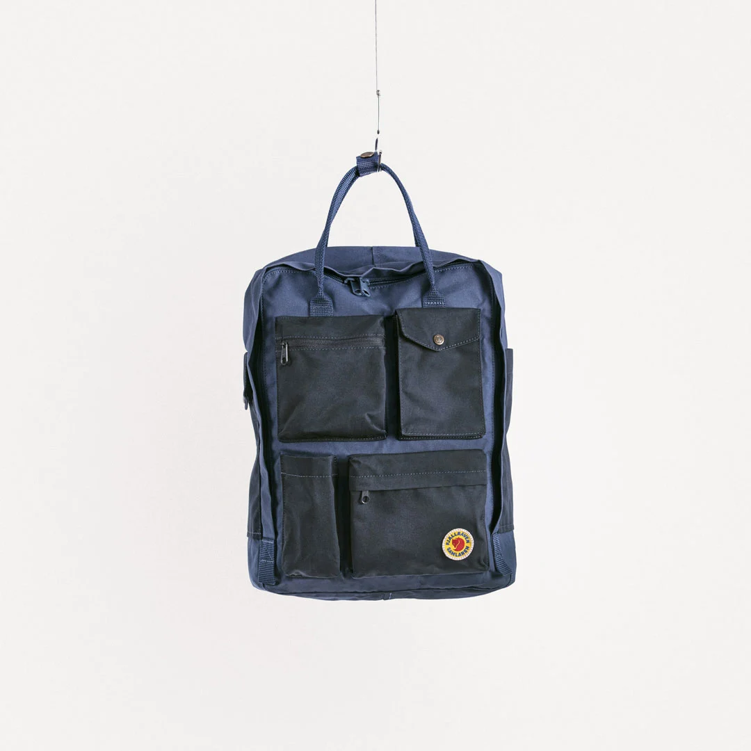 Fjällräven-Samlaren-Kånken-Blue-Front