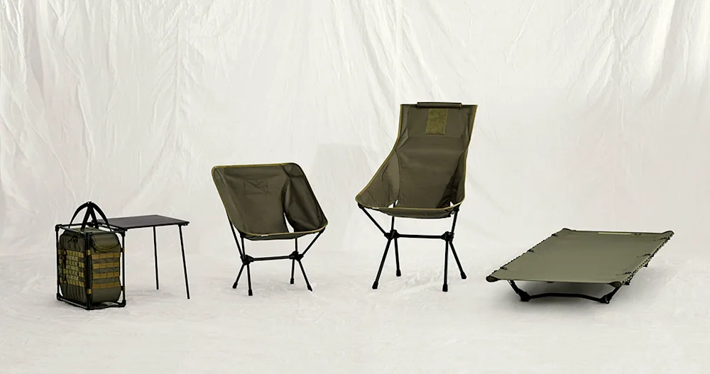 Helinox Introduces Lightweight Field Office Camp Furniture Line