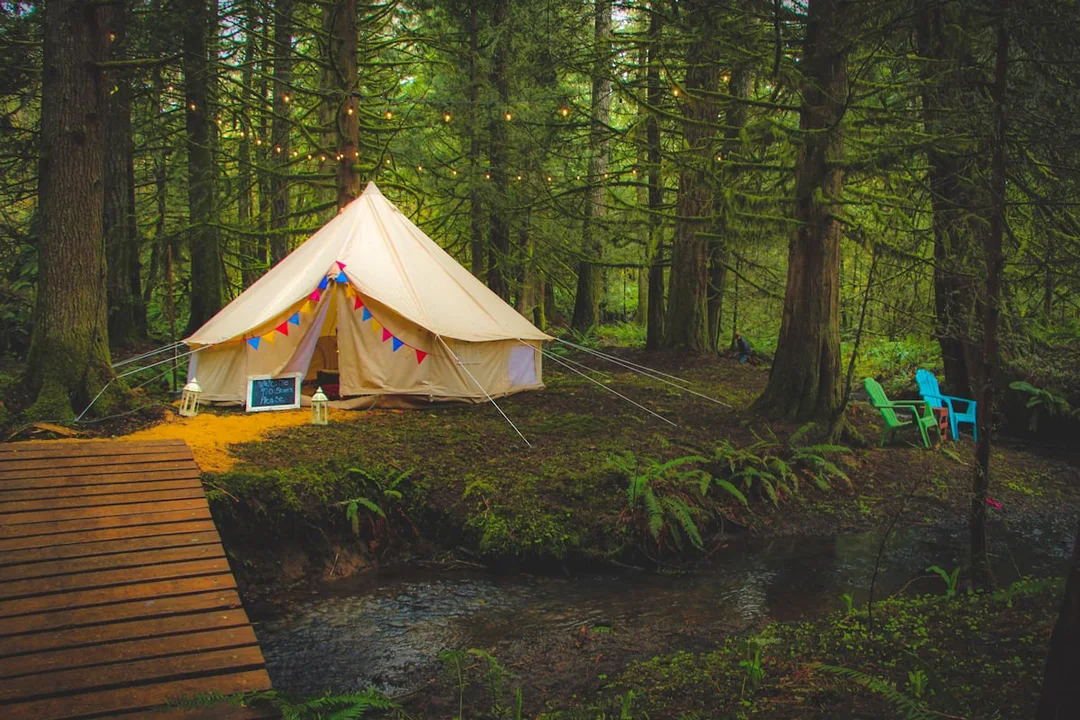Oregon-Glamping-Estacada-Forest-Island-Canvas-Tent