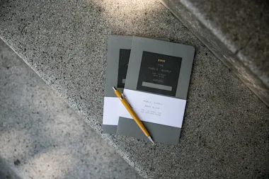The Public - Supply Made in USA Notebook, $20