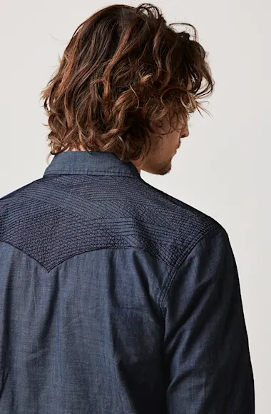 Levi's x Outerknown embroidered western shirt ($128)