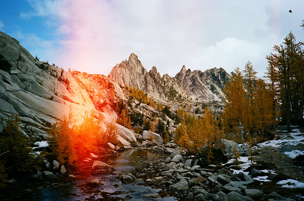Fall Backpacking Among Famed Golden Larch Trees in The Enchantments