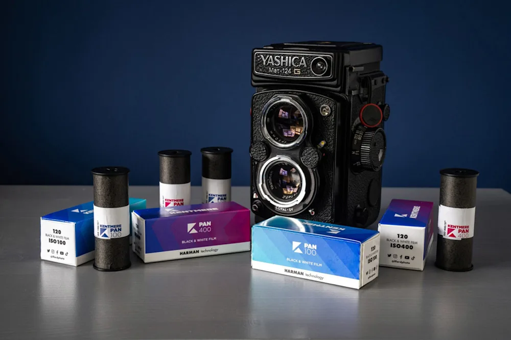 Ilford Kentmere Pan 100 & 400 Are New & Affordable Medium Format Film