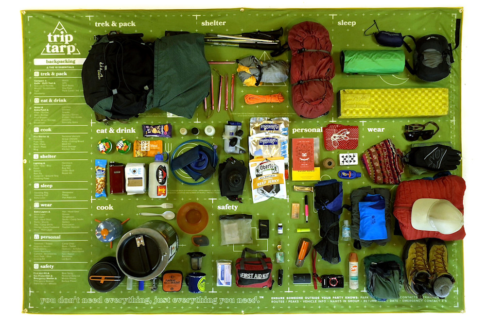 Better Organize Your Backpacking Gear With TripTarp - Backcountry ...