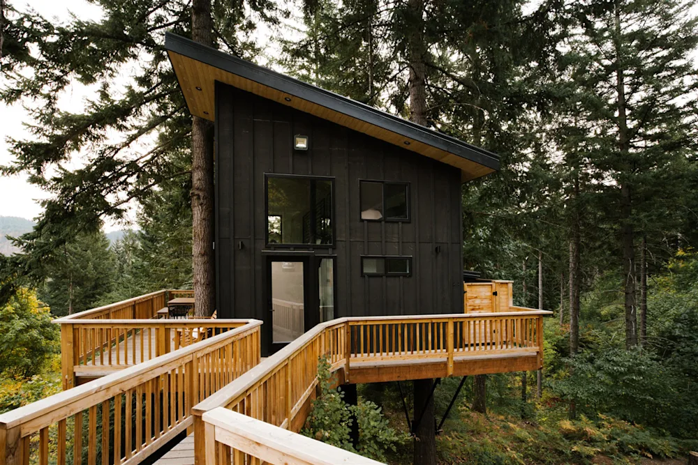 Sleep Among the Trees at Washington's Klickitat Treehouse Rental