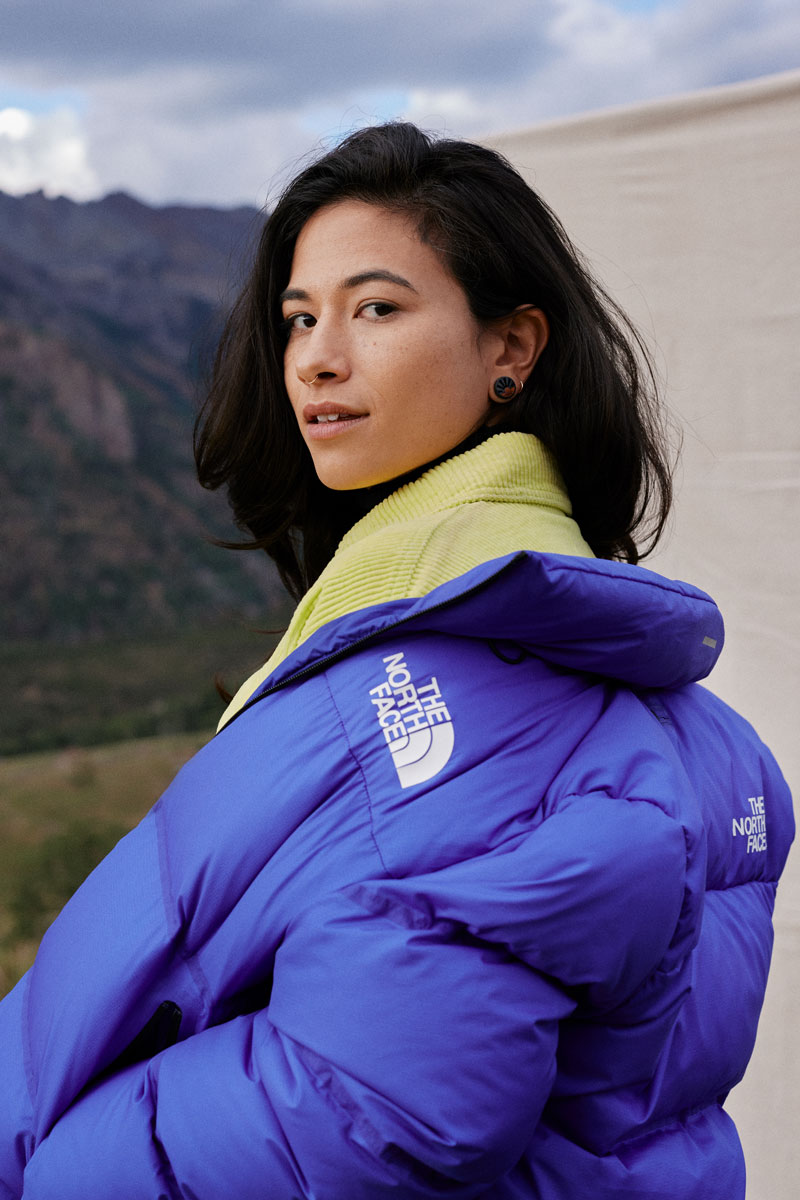 The north face outlet mountain fly jacket