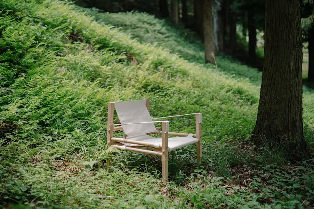 Chair1987 Is Designed for Home and Camp—and to Biodegrade If Left in Nature