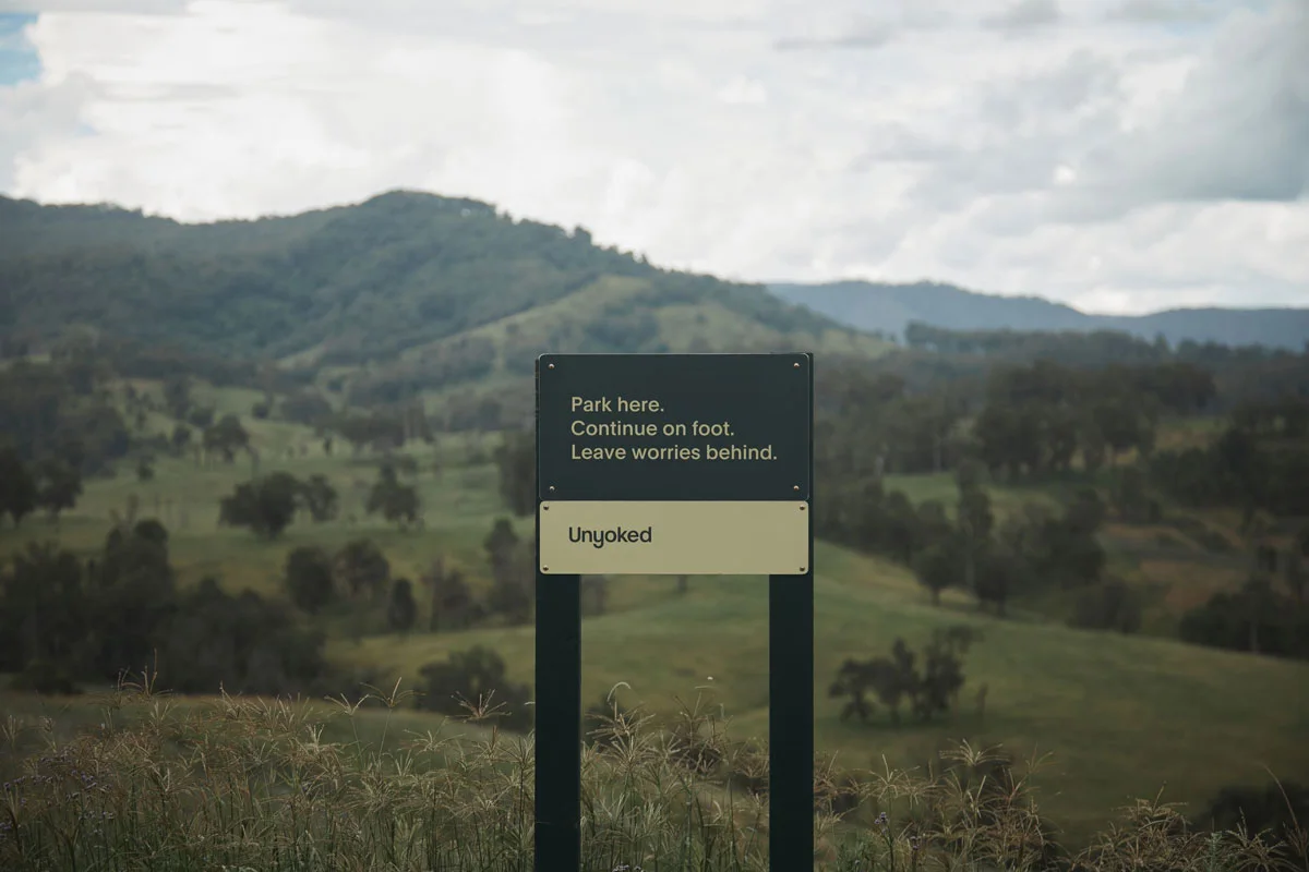 unyoked-cabin-trail-sign