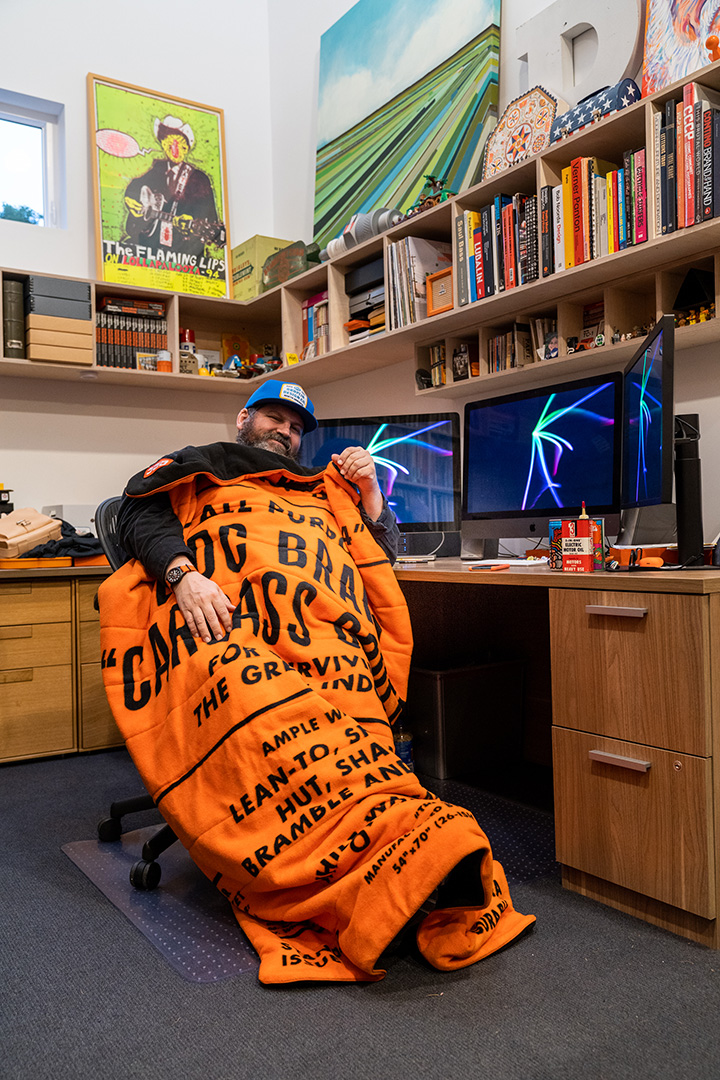 Rumpl x Draplin Design Co Collaboration Blankets Field Mag