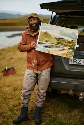 Artist & Fly Angler Steven Weinberg Talks Upstate Fishing & Painting Trout