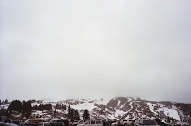 June 17, socked in at Timberline Lodge