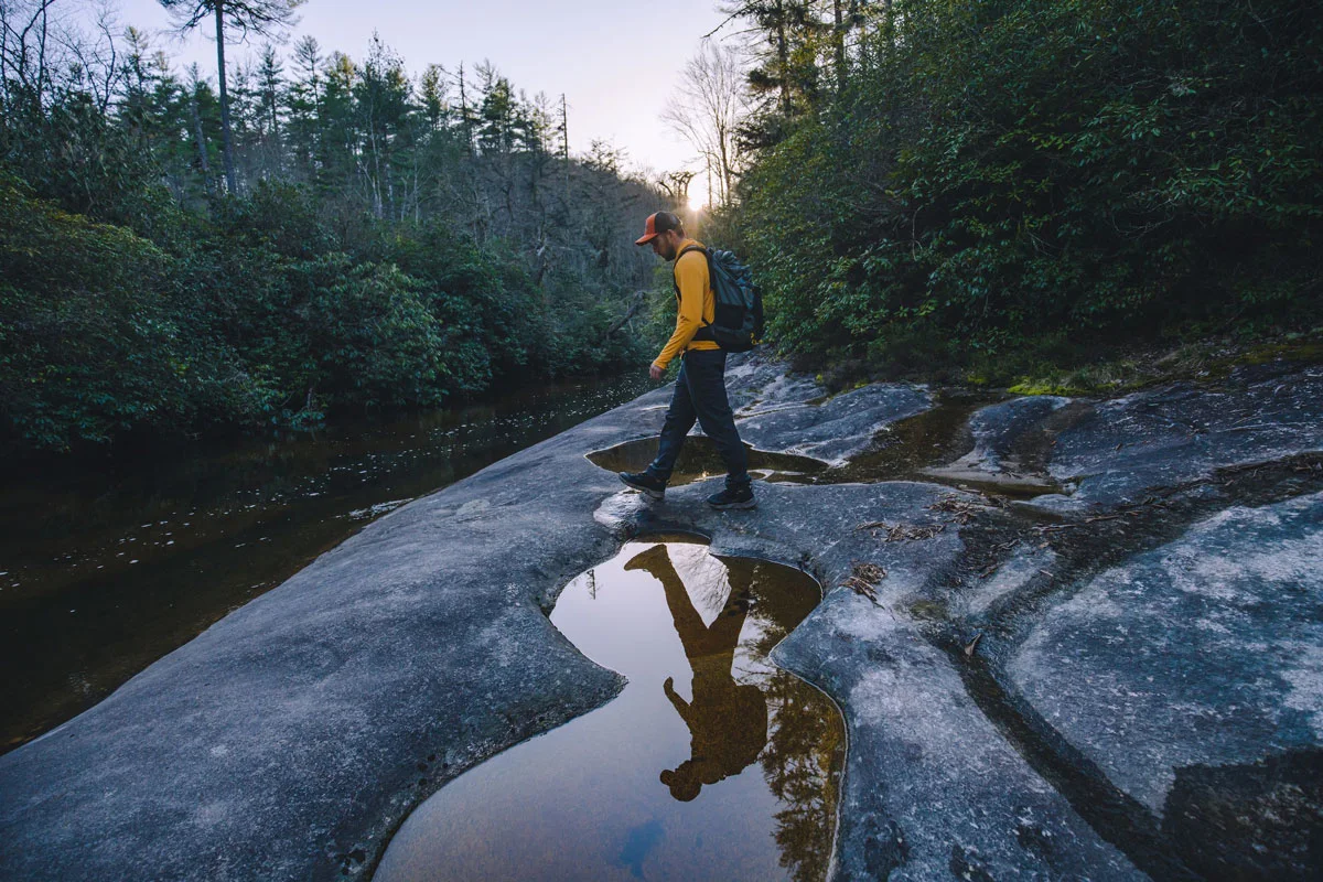 shoulderseason-clayton--herrmann--mountain-hardwear-north-carolina-hike