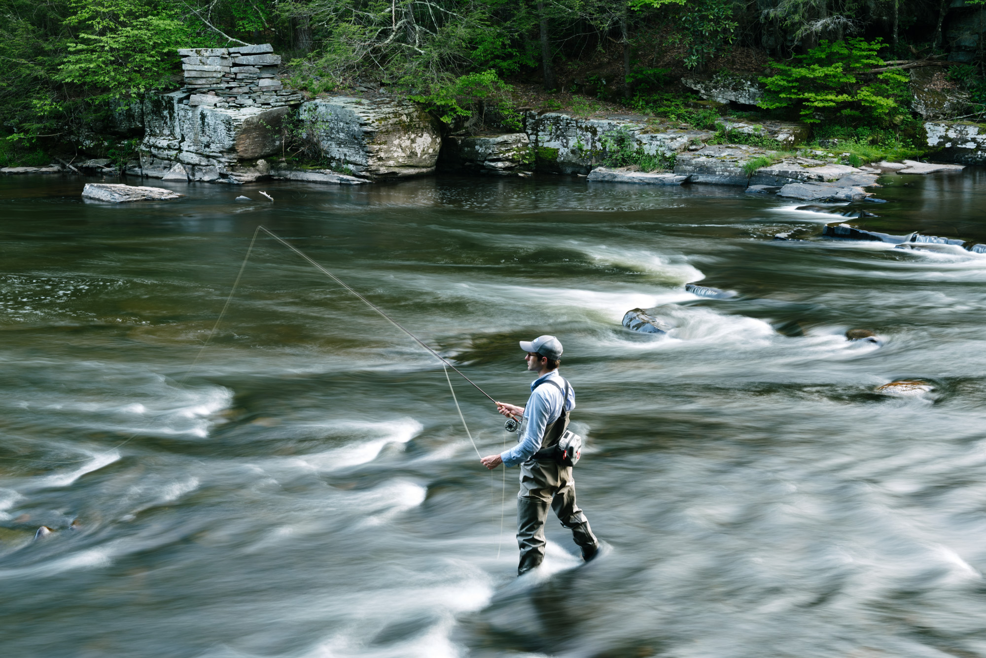 field and stream fishing gear