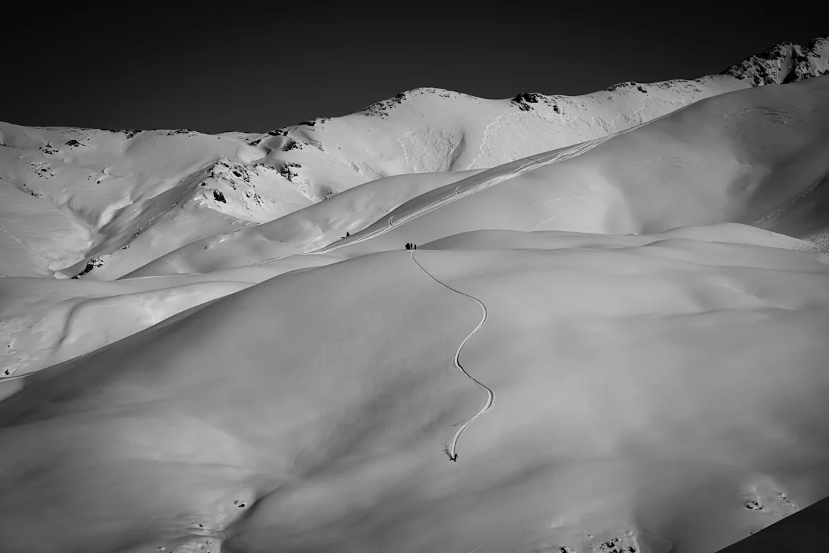 joey-sackett-kyrgyzstan-ski-guide-snowfield-bw