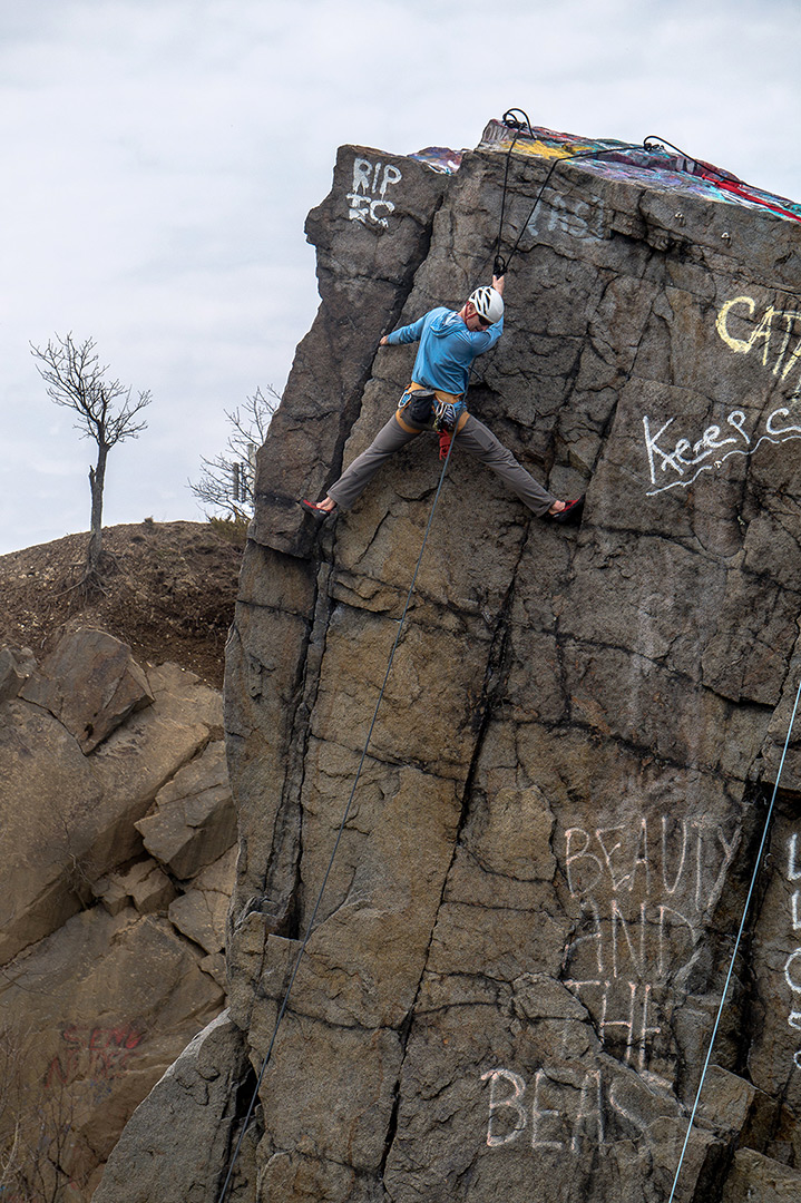 quarry climbing