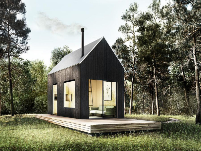 Best Modern Cabin Kits Cheap Prefab Tiny House Field Mag